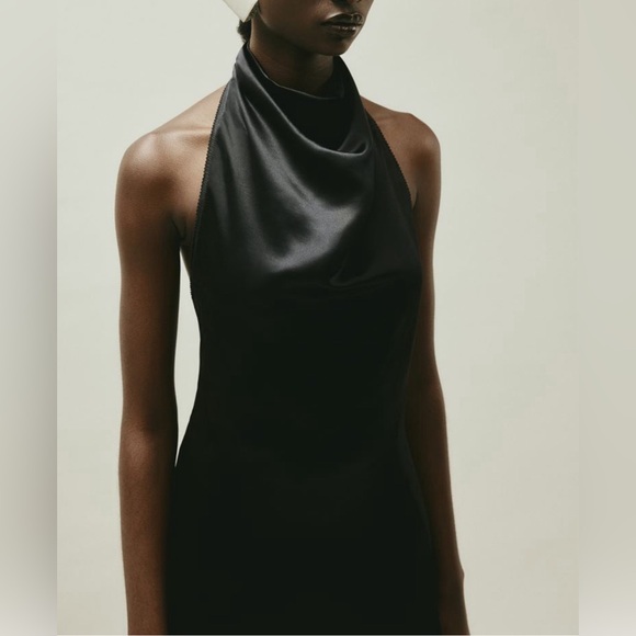 Hm studio silk blend halter neck dress - Picture 5 of 5